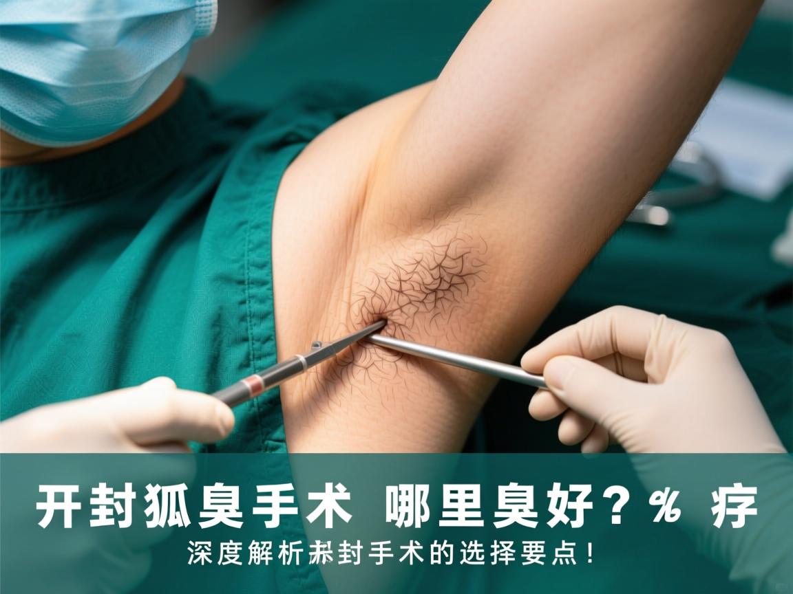 开封狐臭手术哪里好？深度解析开封狐臭手术的选择要点！