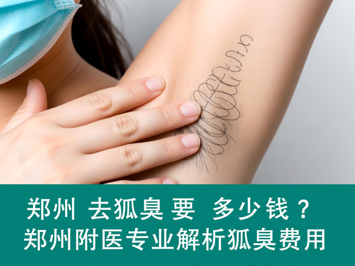 郑州去狐臭要多少钱？郑州附医专业解析狐臭费用