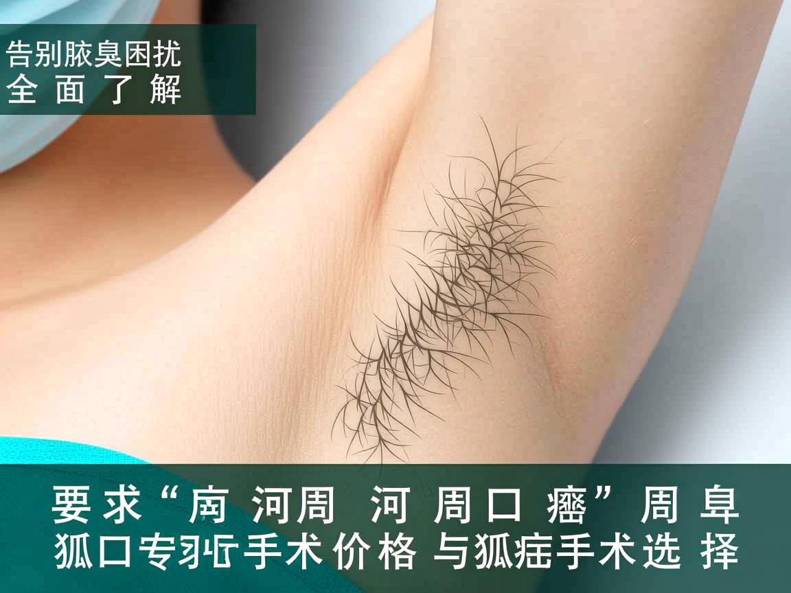 告别腋臭困扰，全面了解河南周口狐臭手术价格与狐臭手术选择