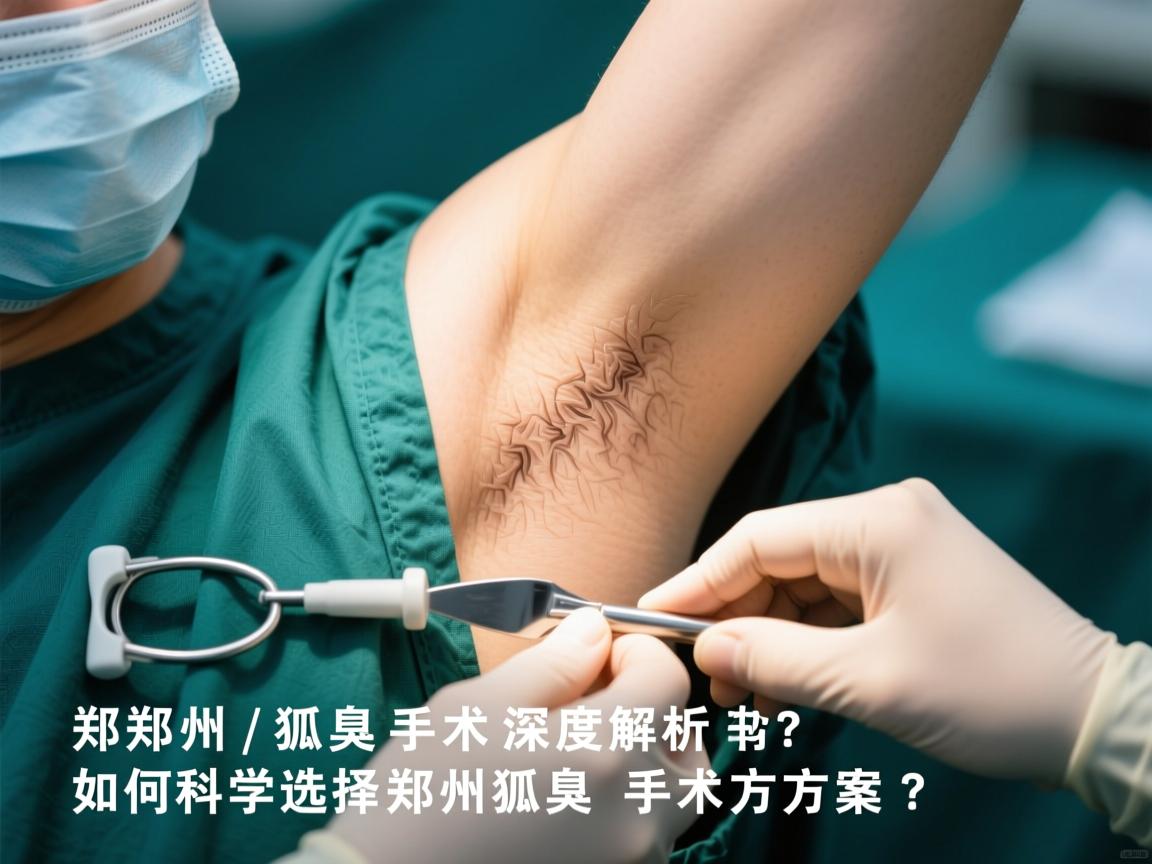 郑州狐臭手术深度解析，如何科学选择郑州狐臭手术方案？