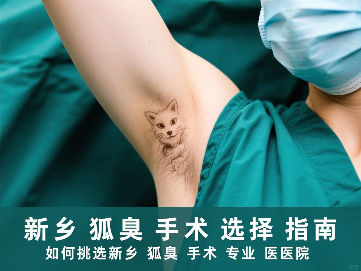 新乡狐臭手术选择指南，如何挑选新乡狐臭手术专业医院