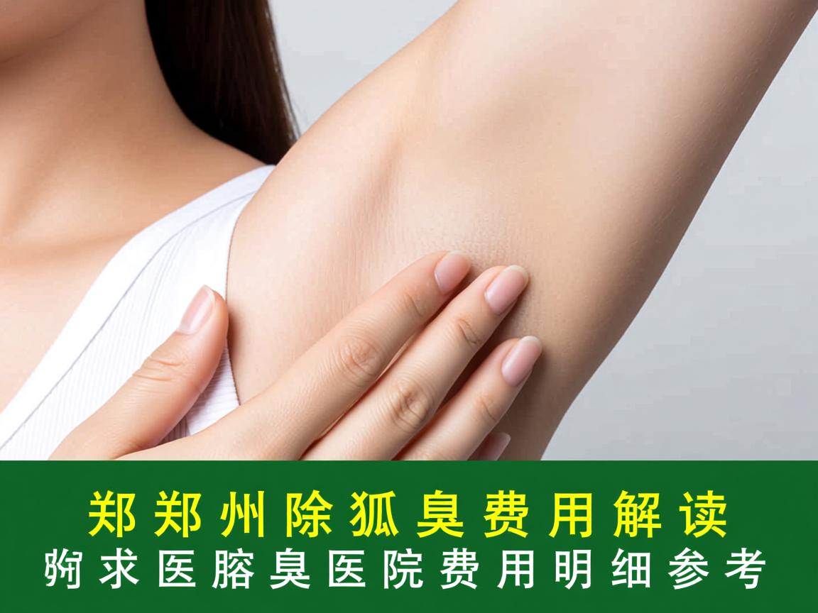 郑州除狐臭费用解读，郑州附医腋臭医院费用明细参考