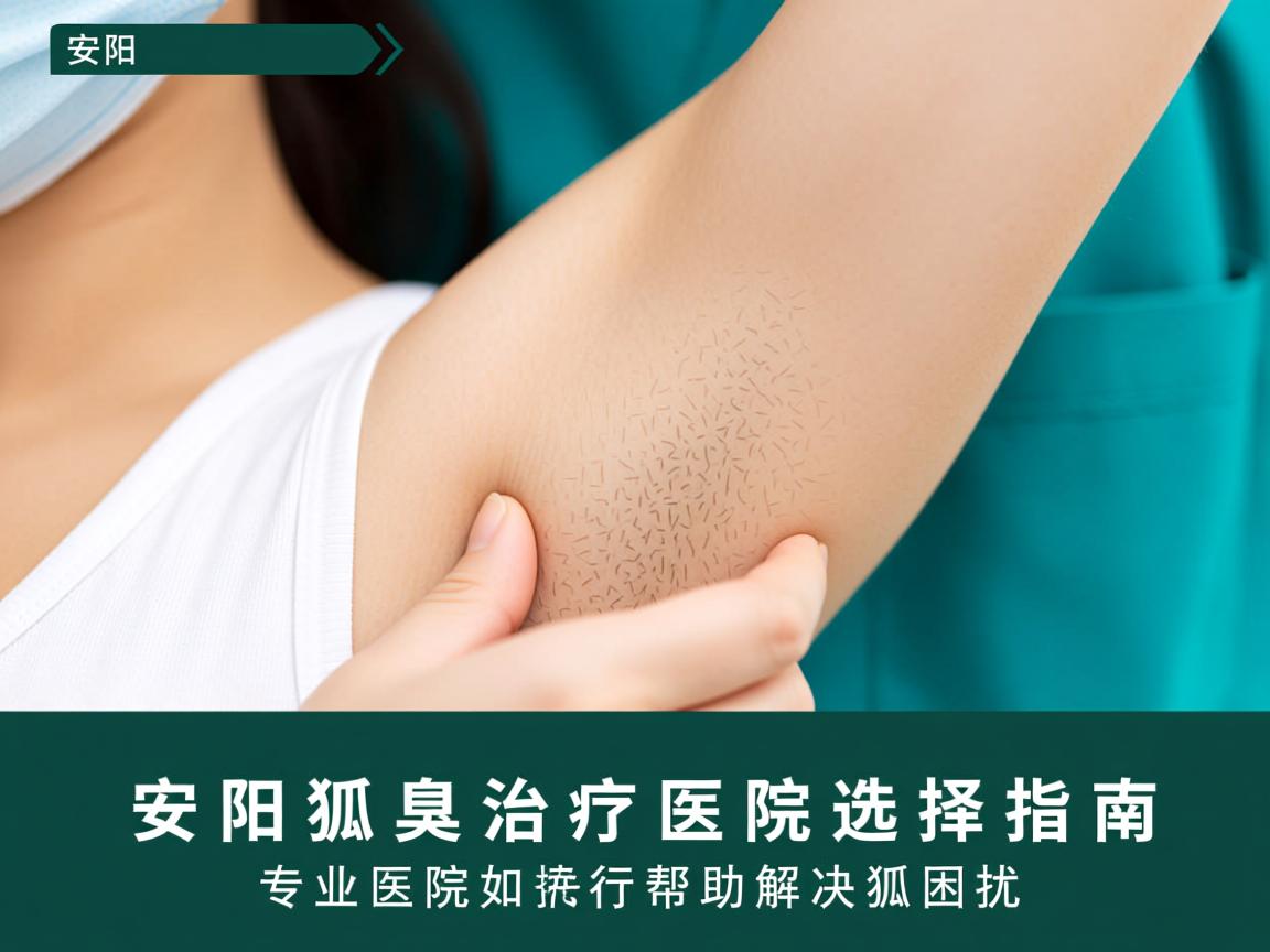 安阳狐臭治疗医院选择指南，专业医院如何帮助解决狐臭困扰
