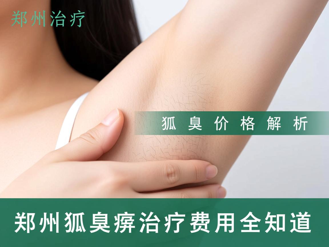 郑州治疗狐臭价格解析，郑州狐臭治疗费用全知道