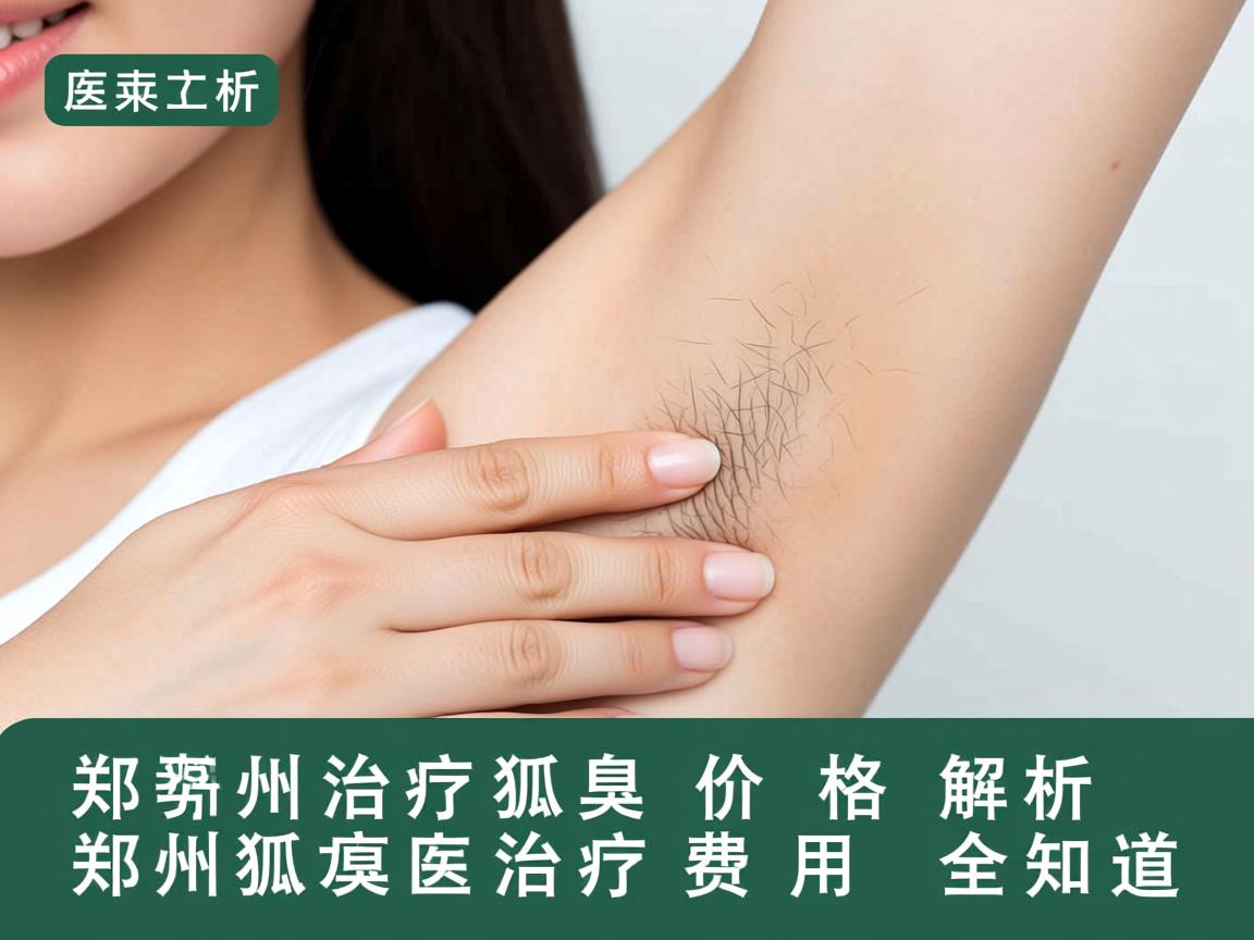 郑州治疗狐臭价格解析，郑州狐臭治疗费用全知道