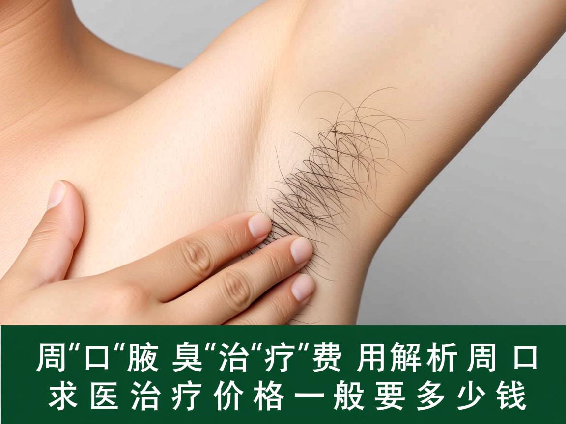 周口腋臭治疗费用解析，周口腋臭治疗价格一般要多少钱