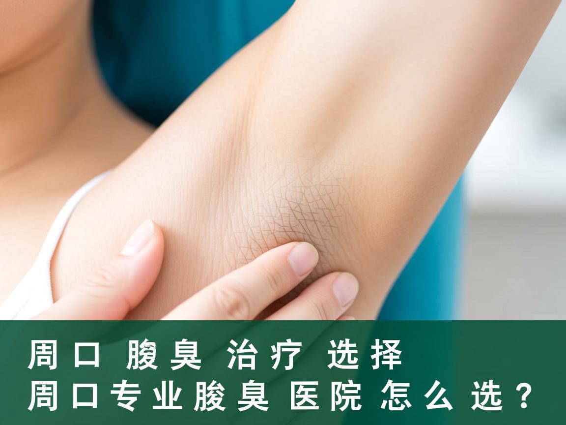 周口腋臭治疗选择，周口专业腋臭医院怎么选？