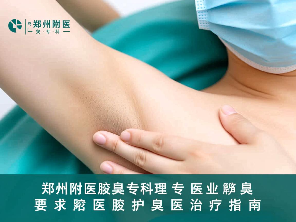 郑州附医腋臭专科，专业解析腋臭医疗护理，郑州附医腋臭治疗指南
