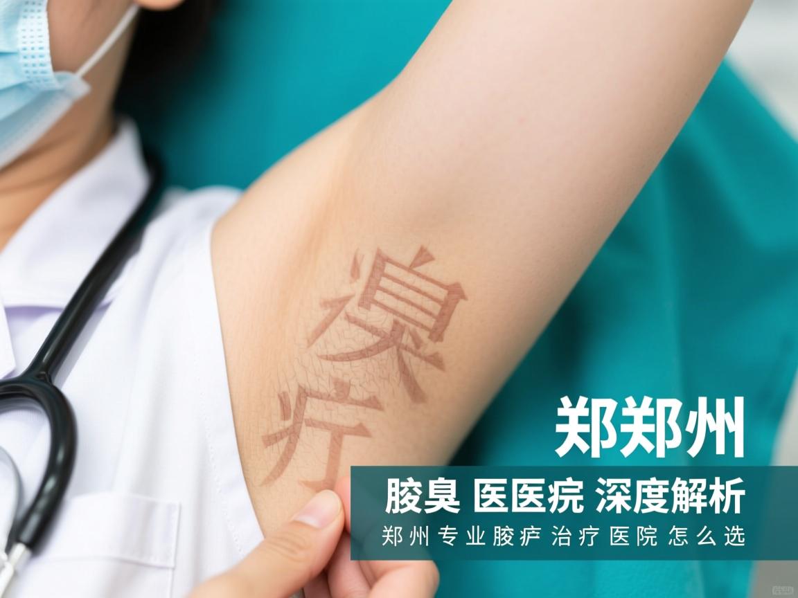郑州腋臭医院深度解析，郑州专业腋臭治疗医院怎么选