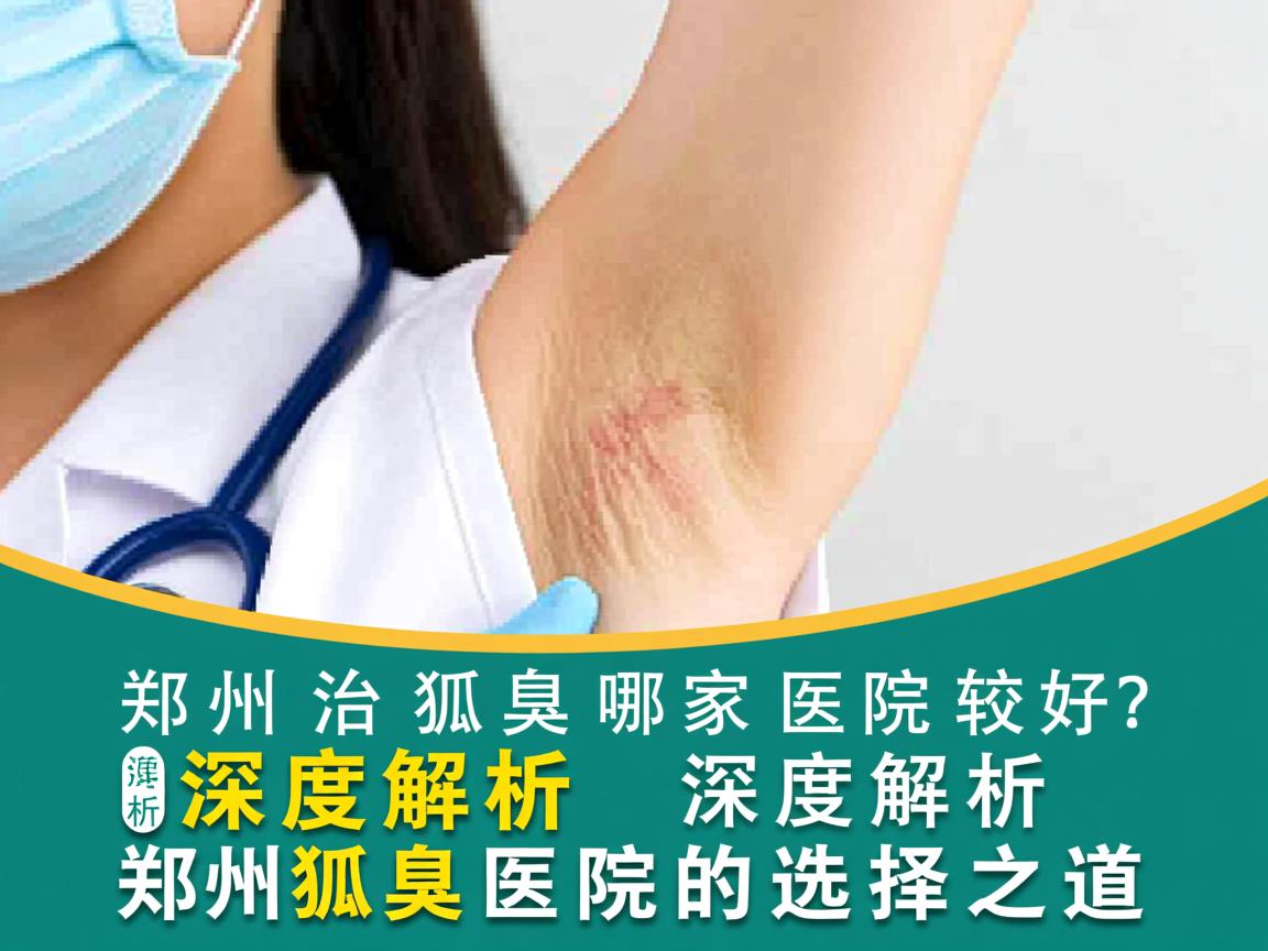 郑州治狐臭哪家医院较好？深度解析郑州狐臭医院的选择之道