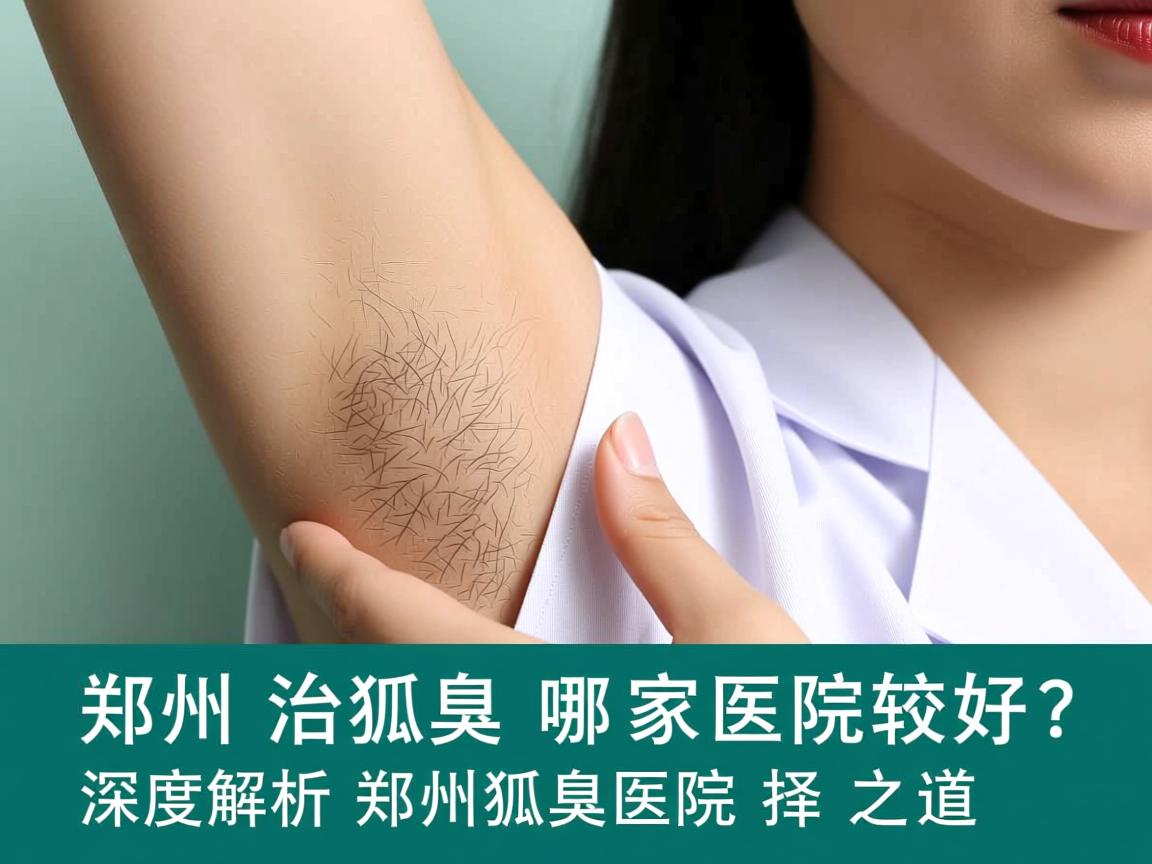 郑州治狐臭哪家医院较好？深度解析郑州狐臭医院的选择之道