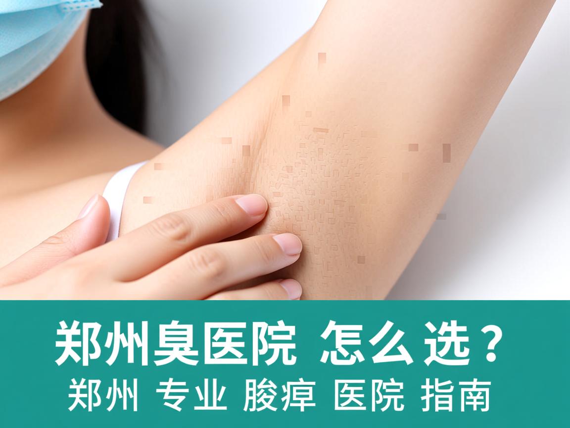 郑州腋臭医院怎么选？郑州专业腋臭医院指南