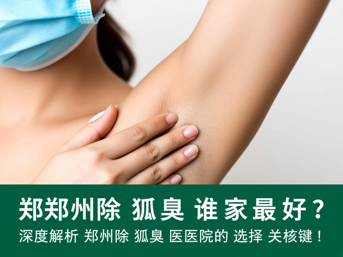 郑州除狐臭谁家最好？深度解析郑州除狐臭医院的选择关键！
