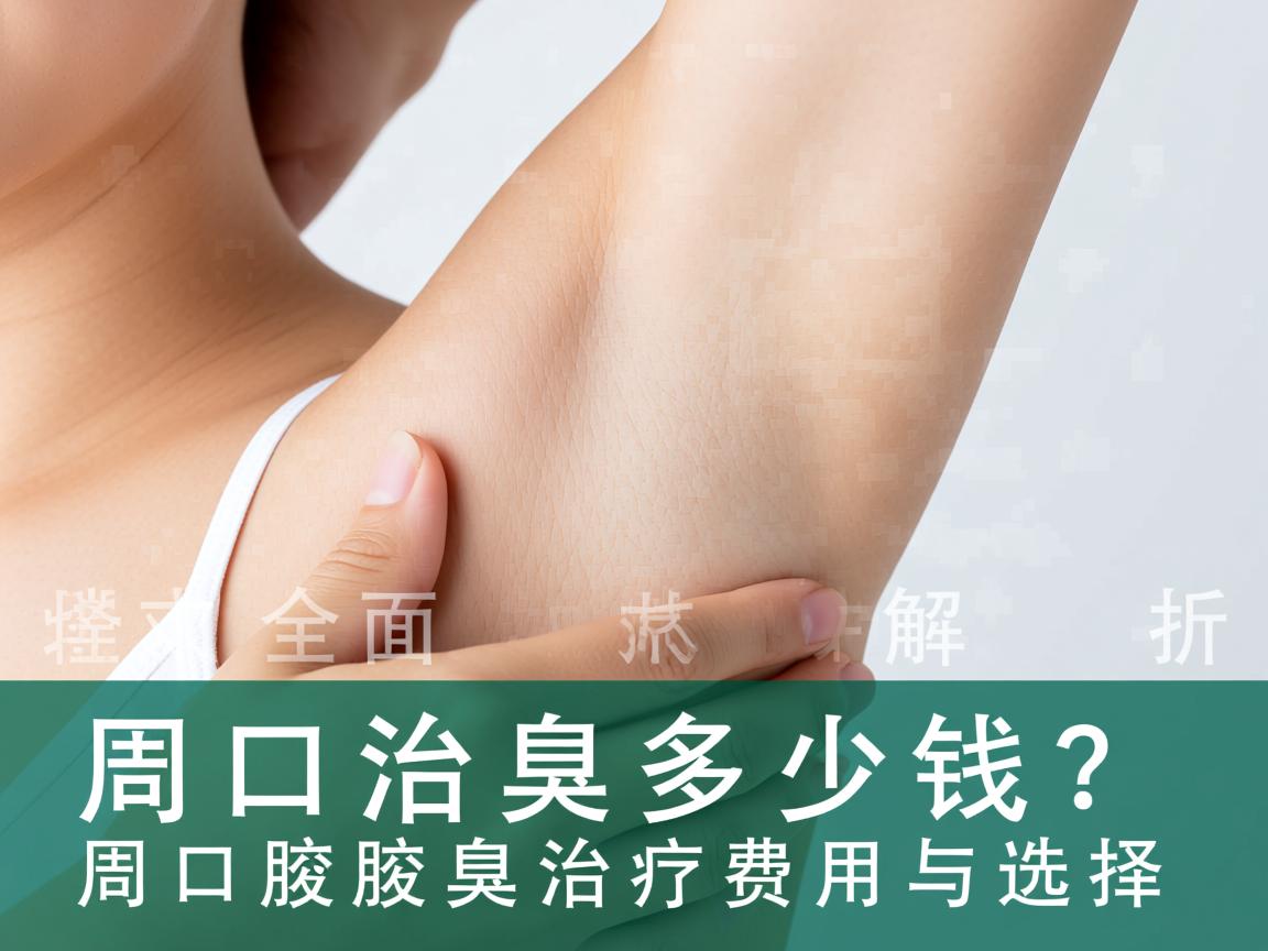 周口治腋臭多少钱？全面解析周口腋臭治疗费用与选择