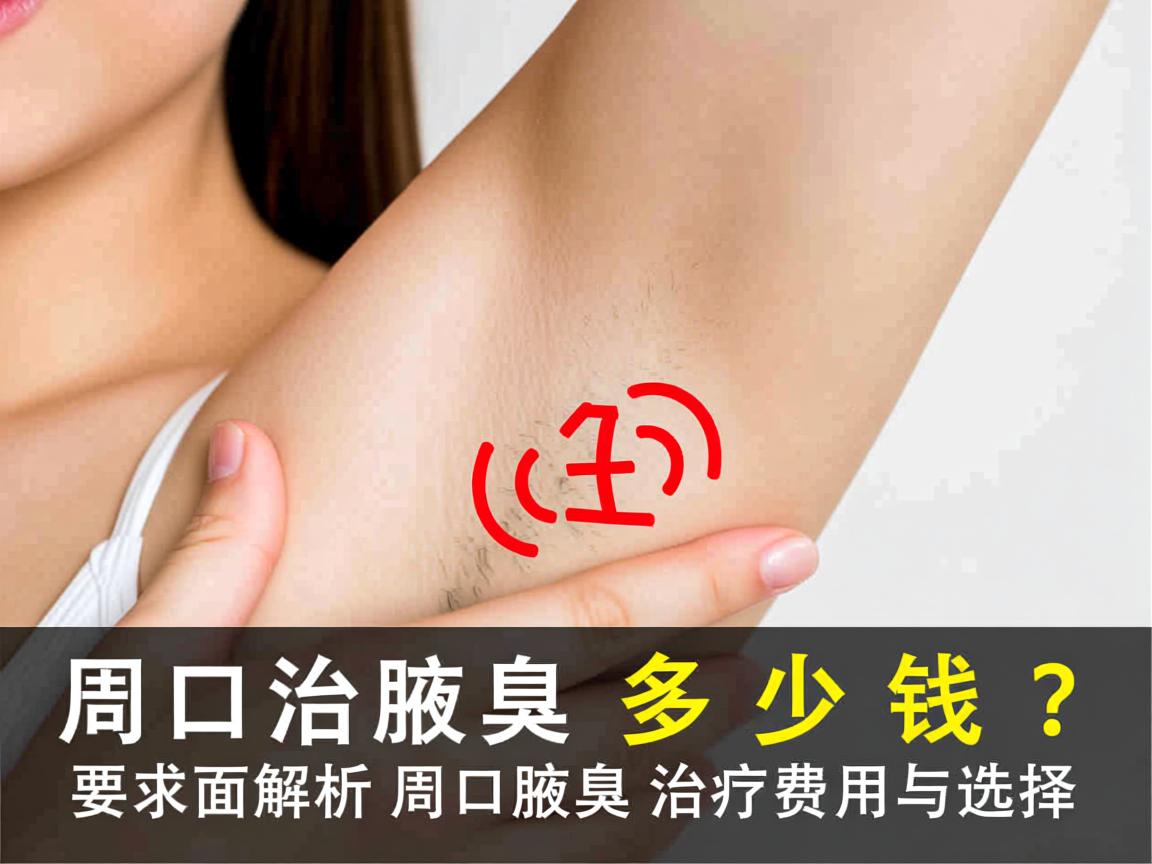 周口治腋臭多少钱？全面解析周口腋臭治疗费用与选择