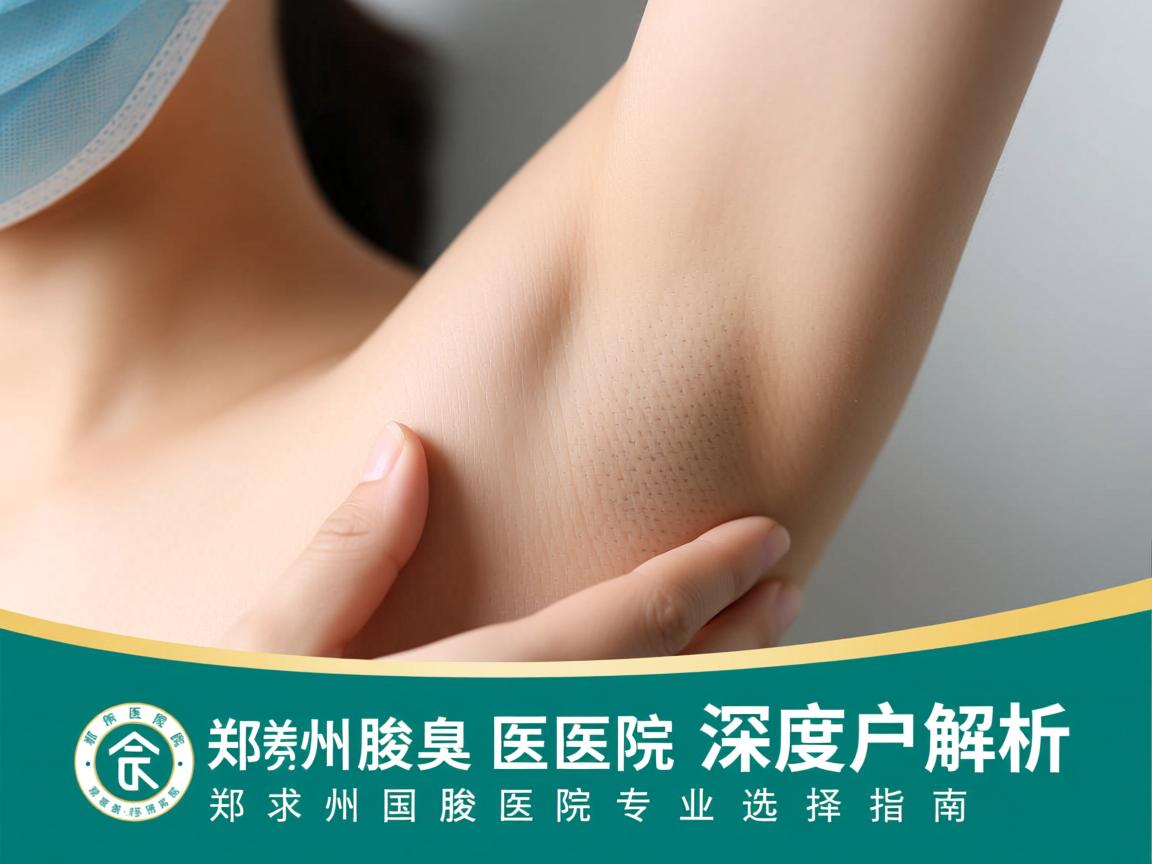 郑州腋臭医院深度解析，郑州国际腋臭医院的专业选择指南