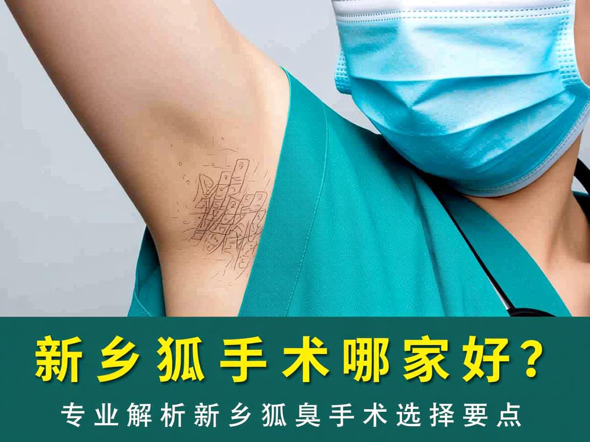 新乡狐臭手术哪家好？专业解析新乡狐臭手术选择要点