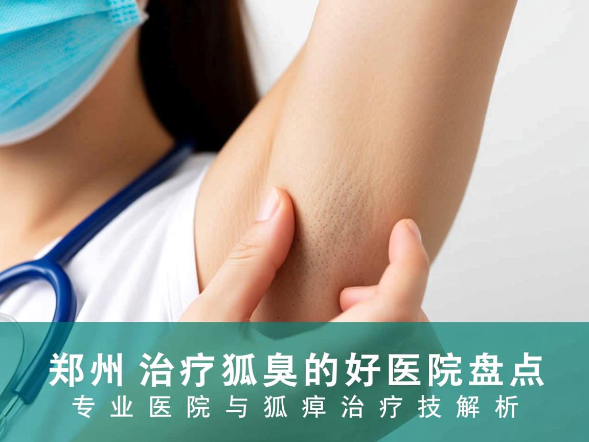 郑州治疗狐臭的好医院盘点，专业医院与狐臭治疗技术解析