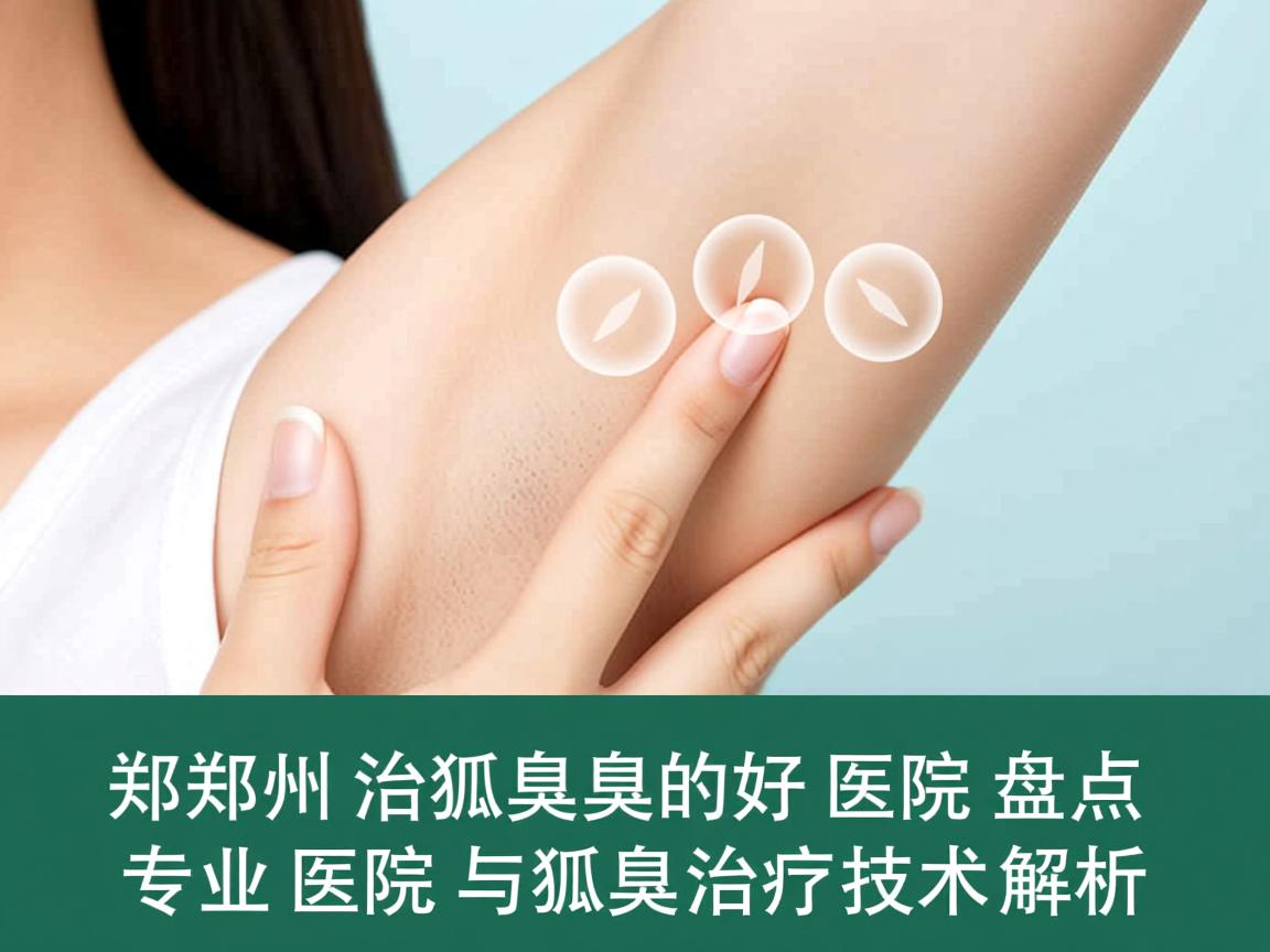郑州治疗狐臭的好医院盘点，专业医院与狐臭治疗技术解析
