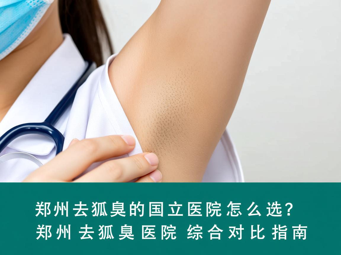 郑州去狐臭的国立医院怎么选？郑州去狐臭医院综合对比指南