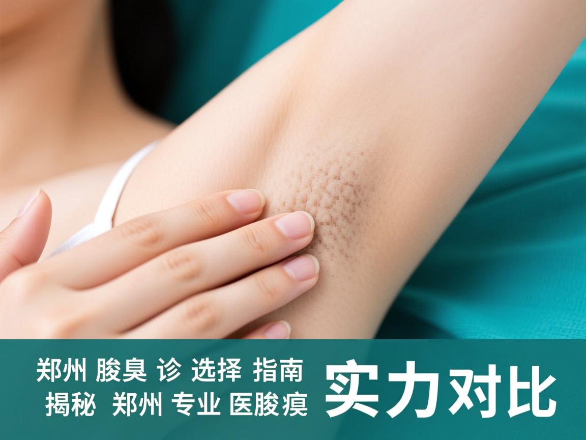 郑州腋臭诊疗选择指南，揭秘郑州专业腋臭医院的实力对比