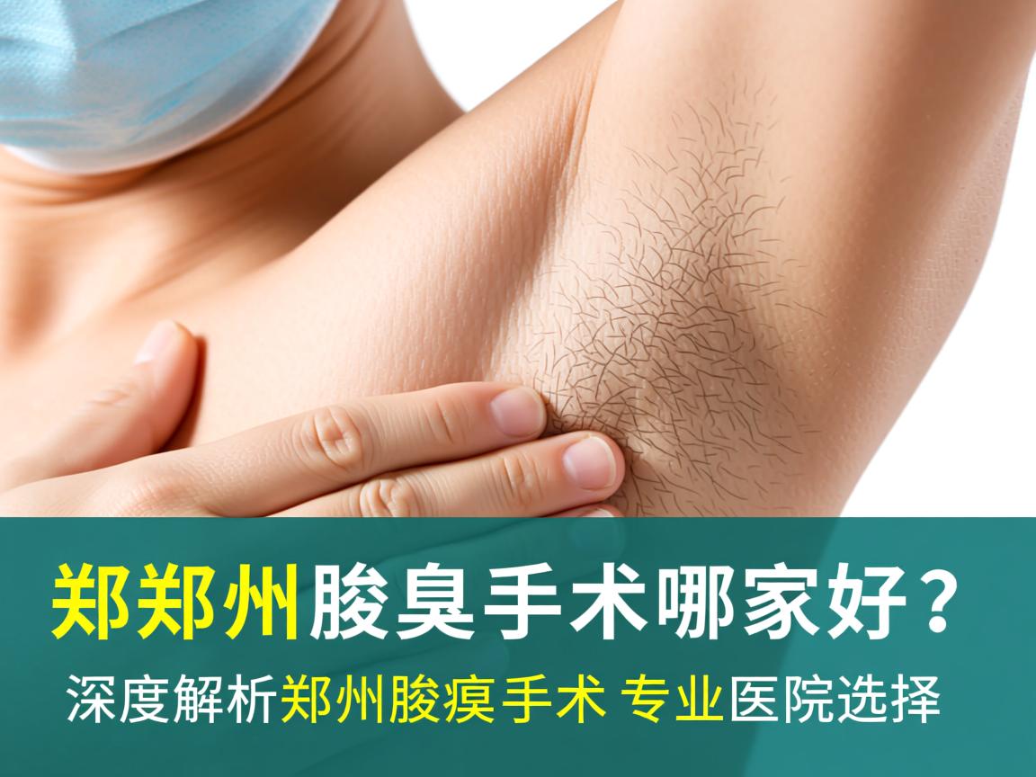 郑州腋臭手术哪家好？深度解析郑州腋臭手术专业医院选择