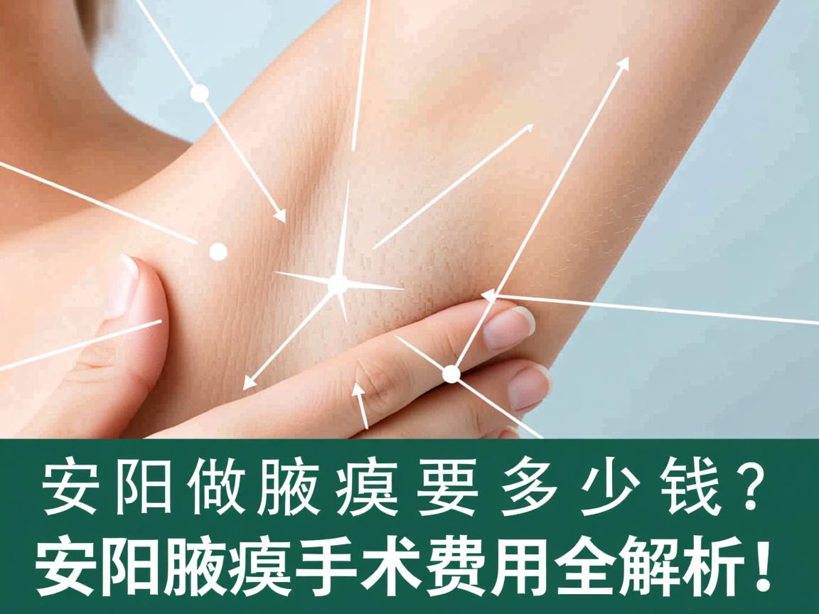 安阳做腋臭要多少钱？安阳腋臭手术费用全解析！