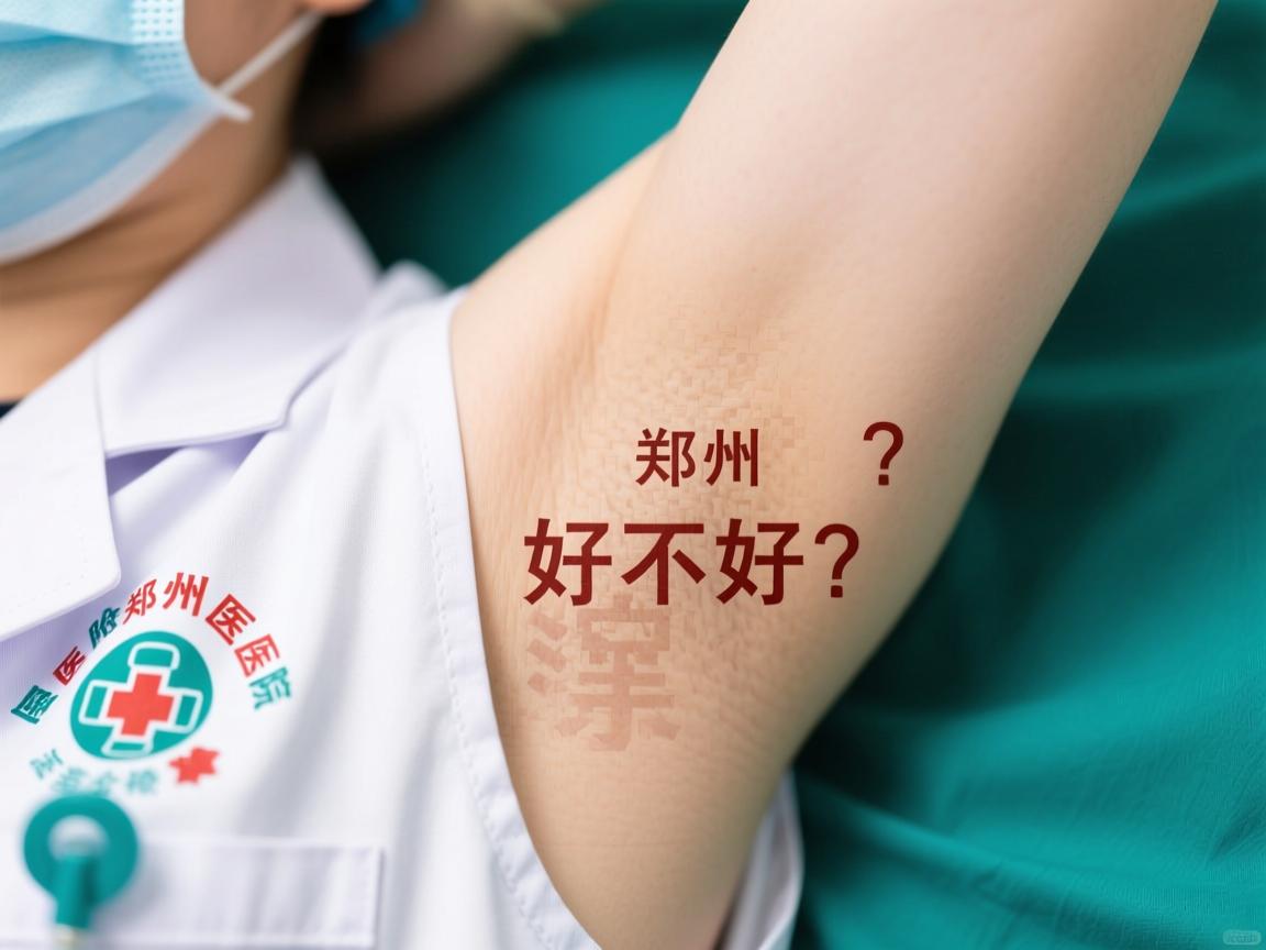 郑州附医腋臭医院好不好？深度解析郑州附医腋臭医院的特色诊疗
