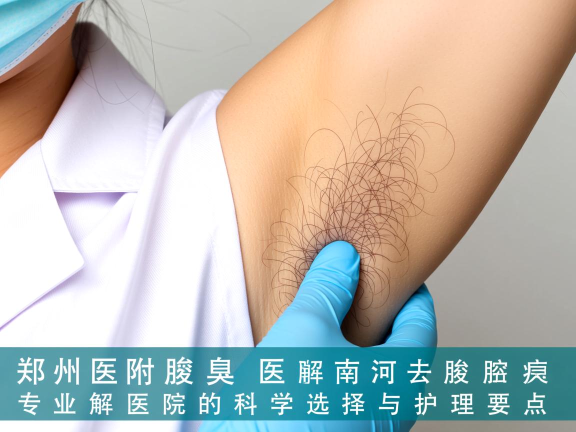 郑州附医腋臭医院，专业解读河南去腋臭医院的科学选择与护理要点