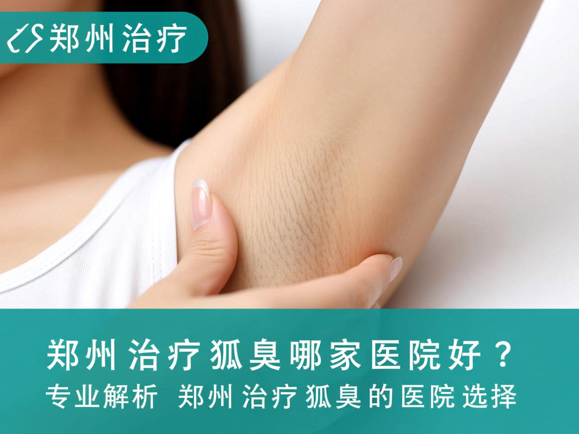 郑州治疗狐臭哪家医院好？专业解析郑州治疗狐臭的医院选择