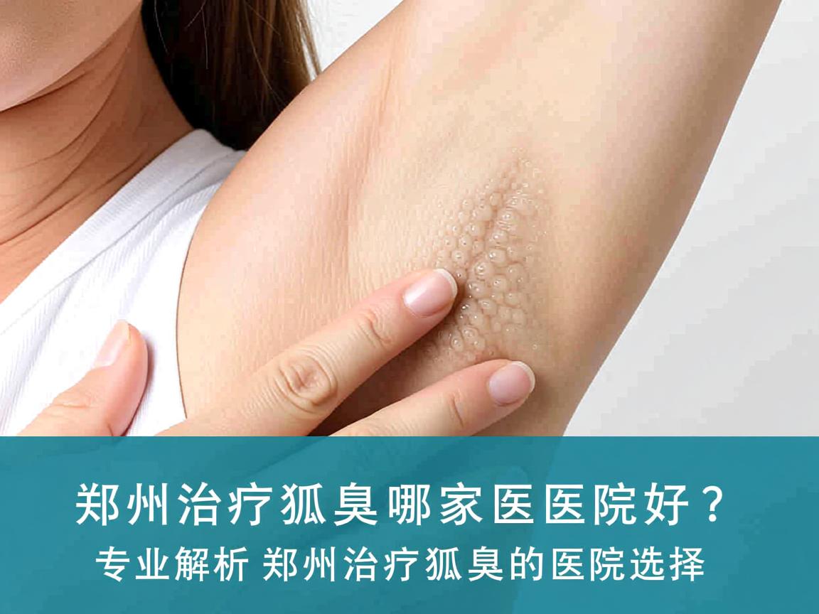 郑州治疗狐臭哪家医院好？专业解析郑州治疗狐臭的医院选择