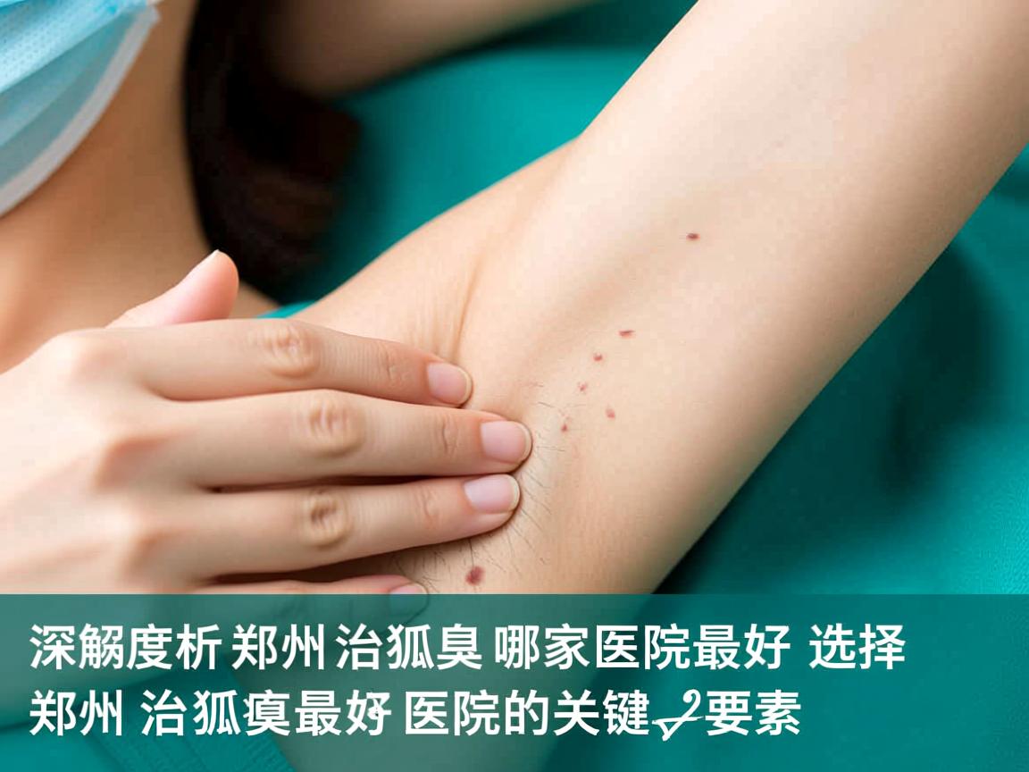 深度解析郑州治狐臭哪家医院最好，选择郑州治狐臭最好医院的关键要素