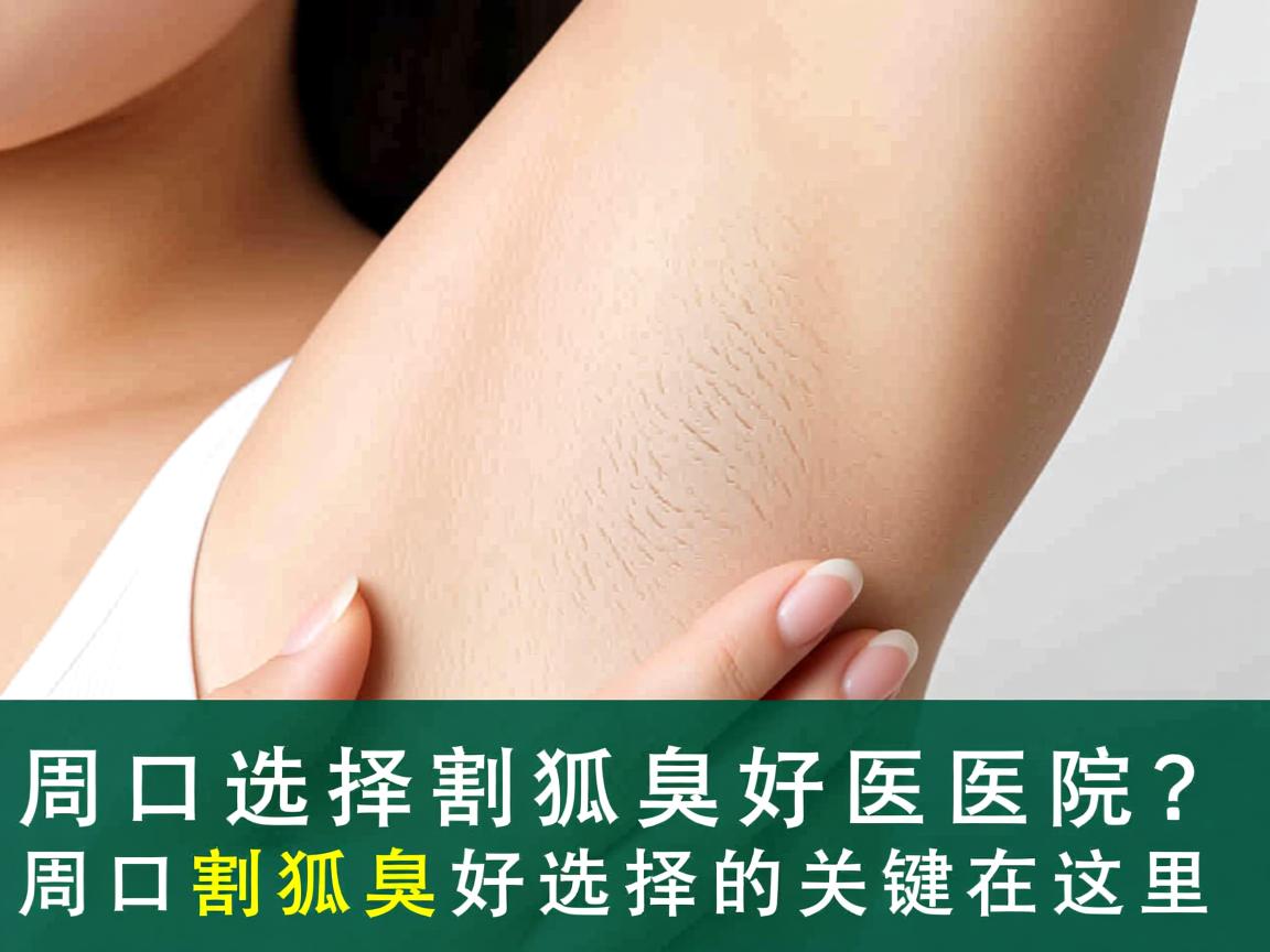 周口选择割狐臭好医院？周口割狐臭好选择的关键在这里
