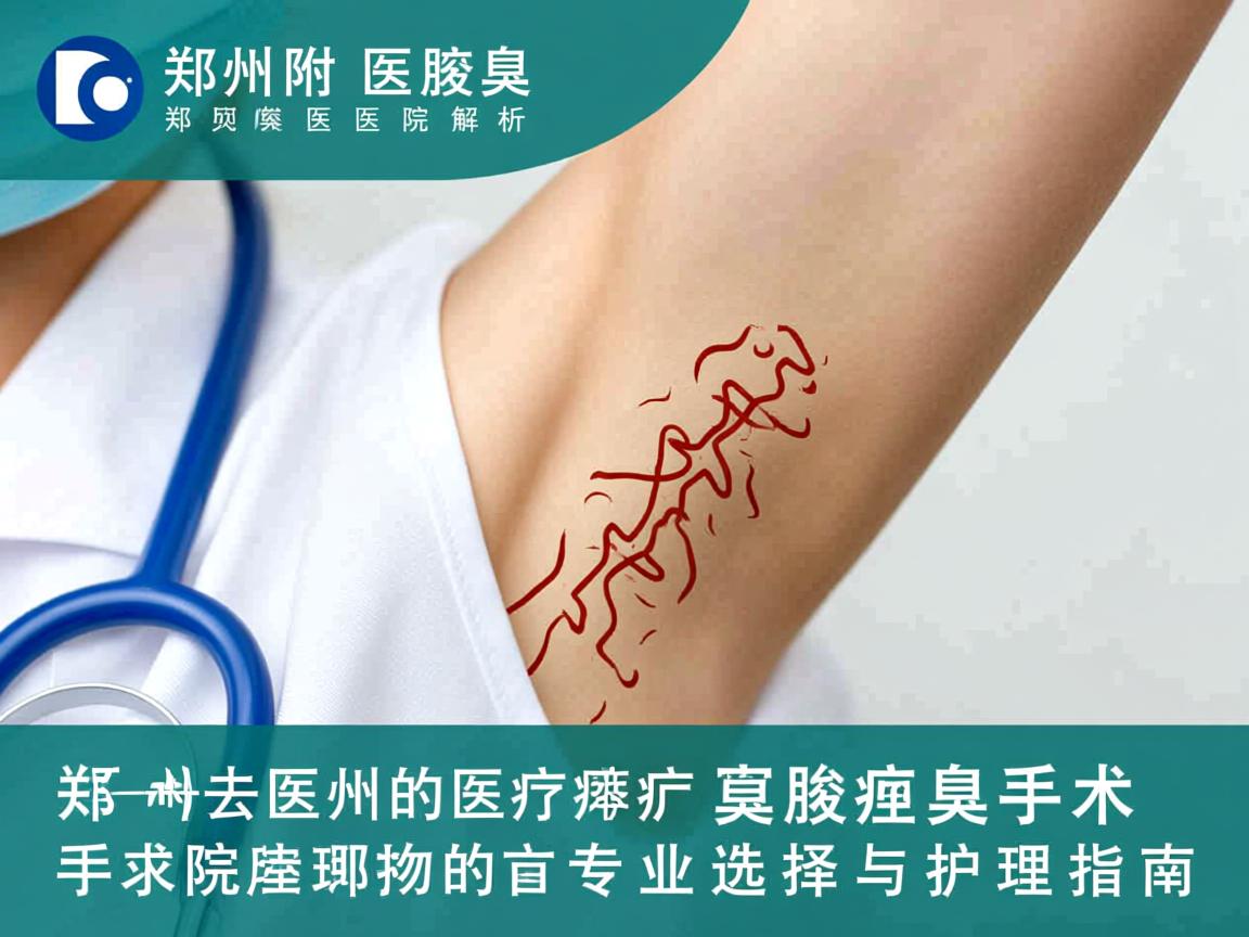 郑州附医腋臭医院解析，郑州去腋臭手术医院的专业选择与护理指南