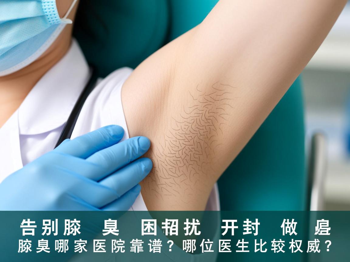 告别腋臭困扰，开封做腋臭哪家医院靠谱？哪位医生比较权威？