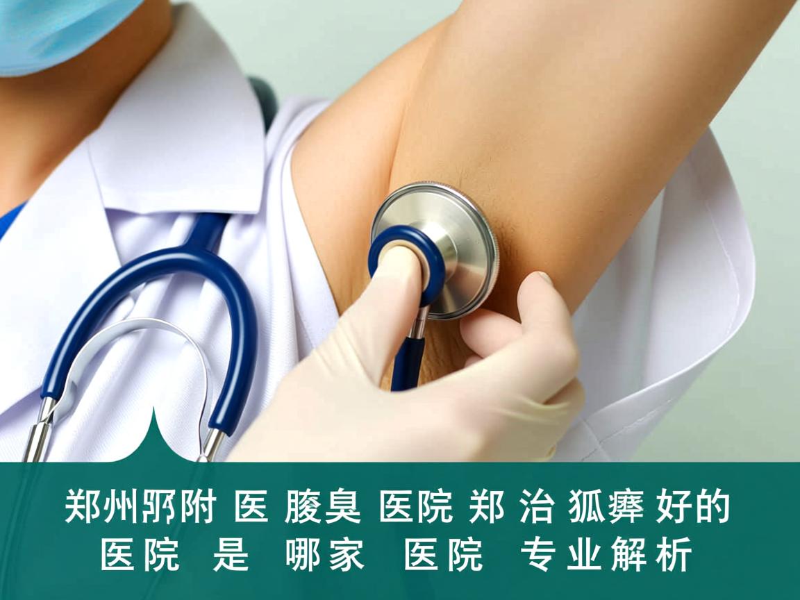 郑州附医腋臭医院，郑州治疗狐臭好的医院是哪家医院专业解析