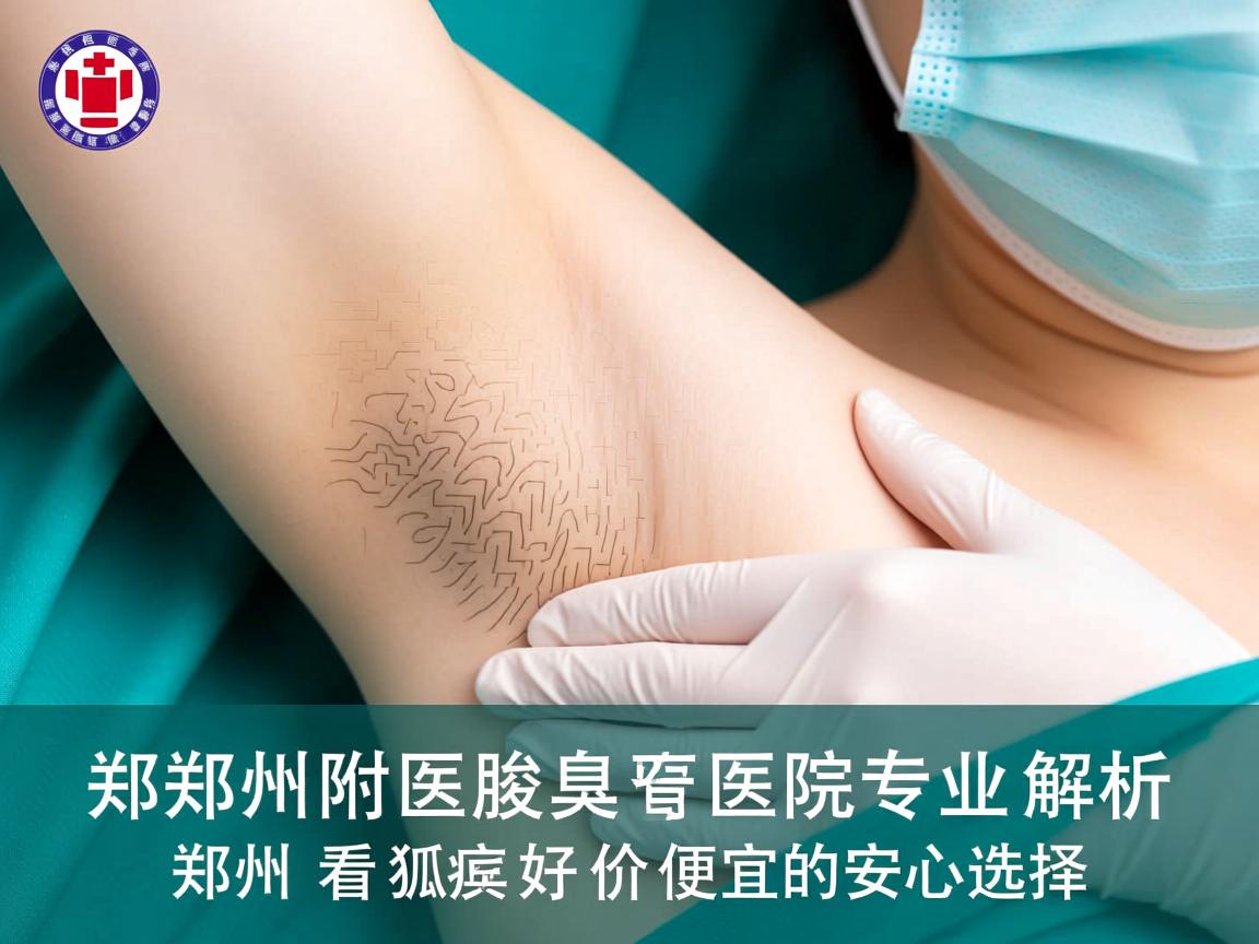 郑州附医腋臭医院专业解析，郑州看狐臭好价格便宜的安心选择