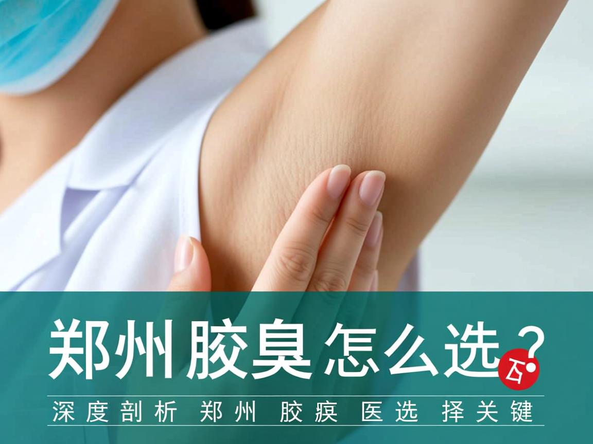 郑州腋臭医院怎么选？深度剖析郑州腋臭医院的选择关键