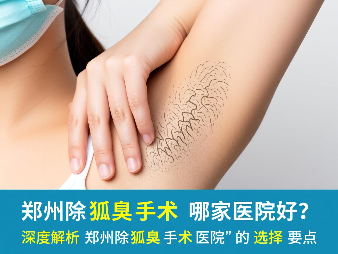 郑州除狐臭手术哪家医院好？深度解析郑州除狐臭手术医院的选择要点