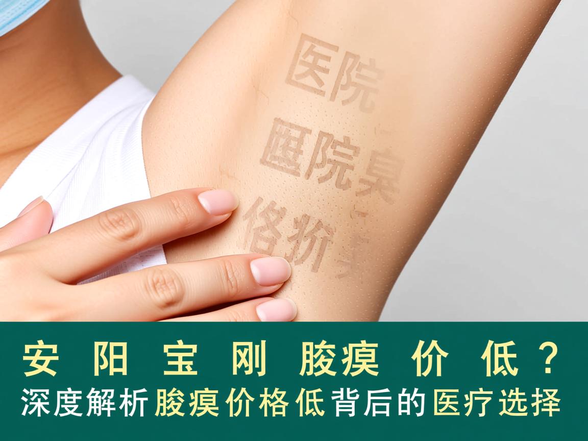 安阳宝刚医院腋臭价格低？深度解析腋臭价格低背后的医疗选择