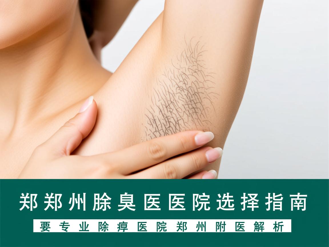 郑州除腋臭医院选择指南，专业除腋臭医院郑州附医解析
