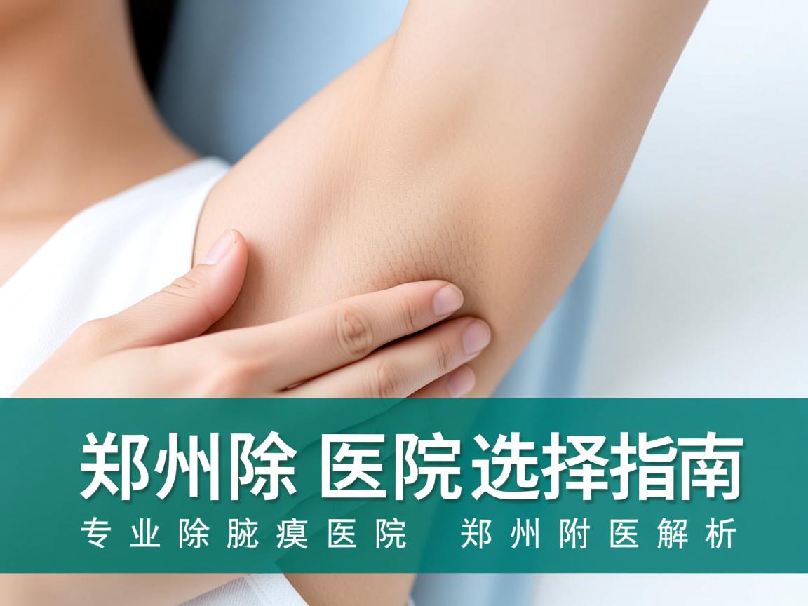 郑州除腋臭医院选择指南，专业除腋臭医院郑州附医解析