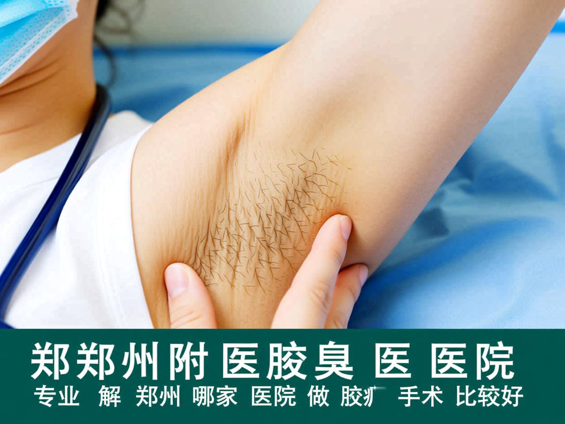 郑州附医腋臭医院，专业解析郑州哪家医院做腋臭手术比较好