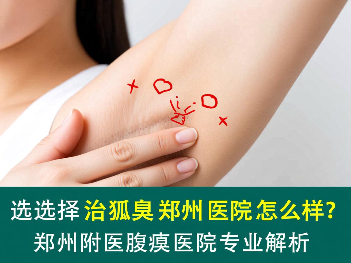 选择治狐臭郑州医院怎么样？郑州附医腋臭医院专业解析