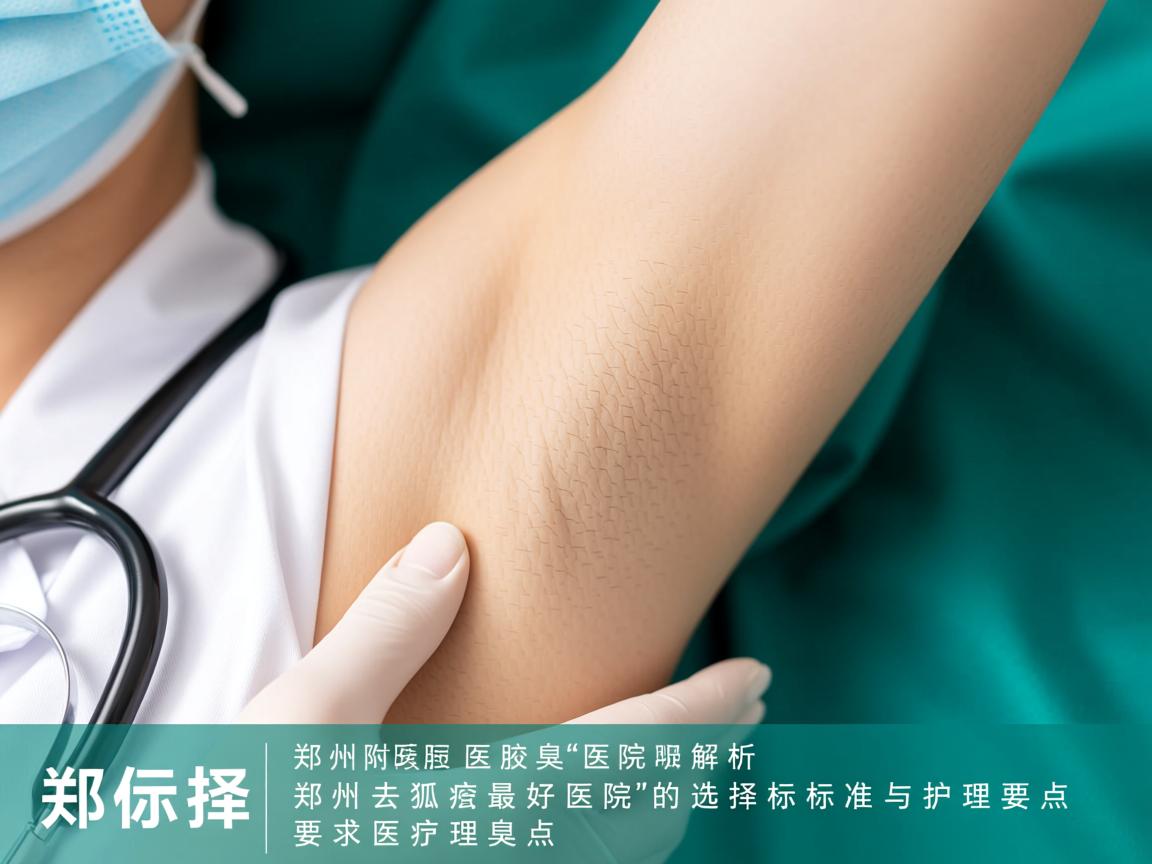 郑州附医腋臭医院解析，郑州去狐臭最好医院的选择标准与护理要点