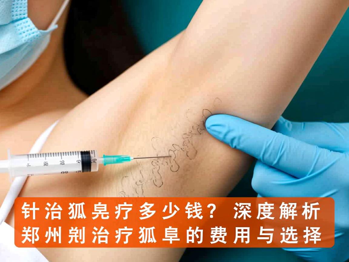 郑州针剂治疗狐臭多少钱？深度解析郑州针剂治疗狐臭的费用与选择