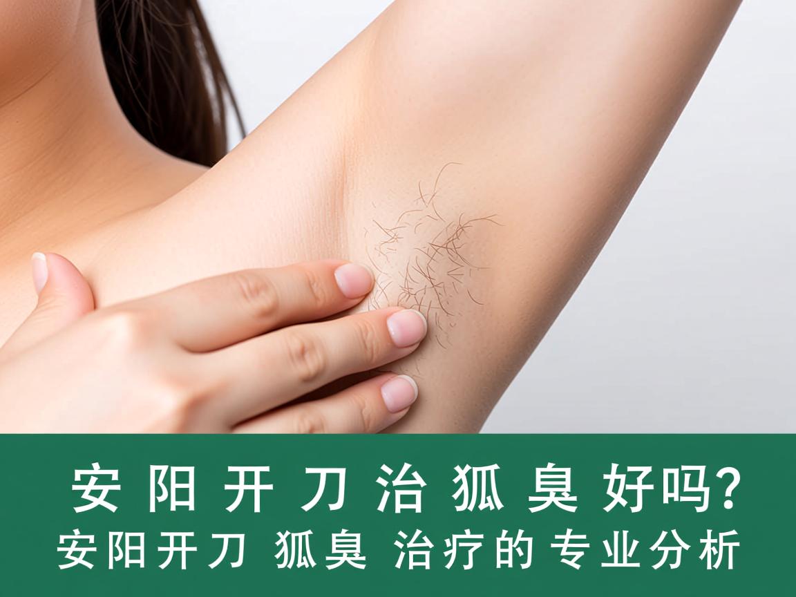 在安阳开刀治狐臭好吗？安阳开刀狐臭治疗的专业分析