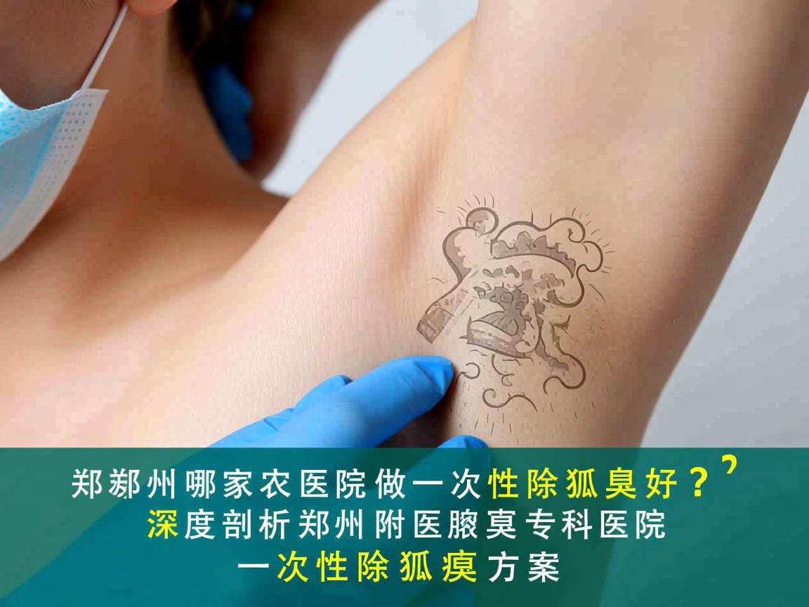 郑州哪家医院做一次性除狐臭好？深度剖析郑州附医腋臭专科医院一次性除狐臭方案
