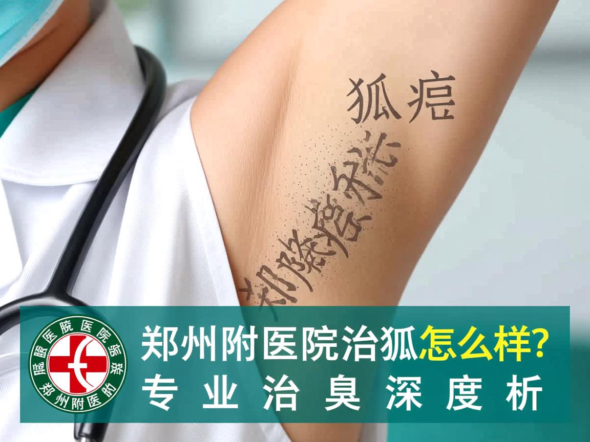郑州附医腋臭医院治狐臭怎么样？郑州附医专业治狐臭的深度解析
