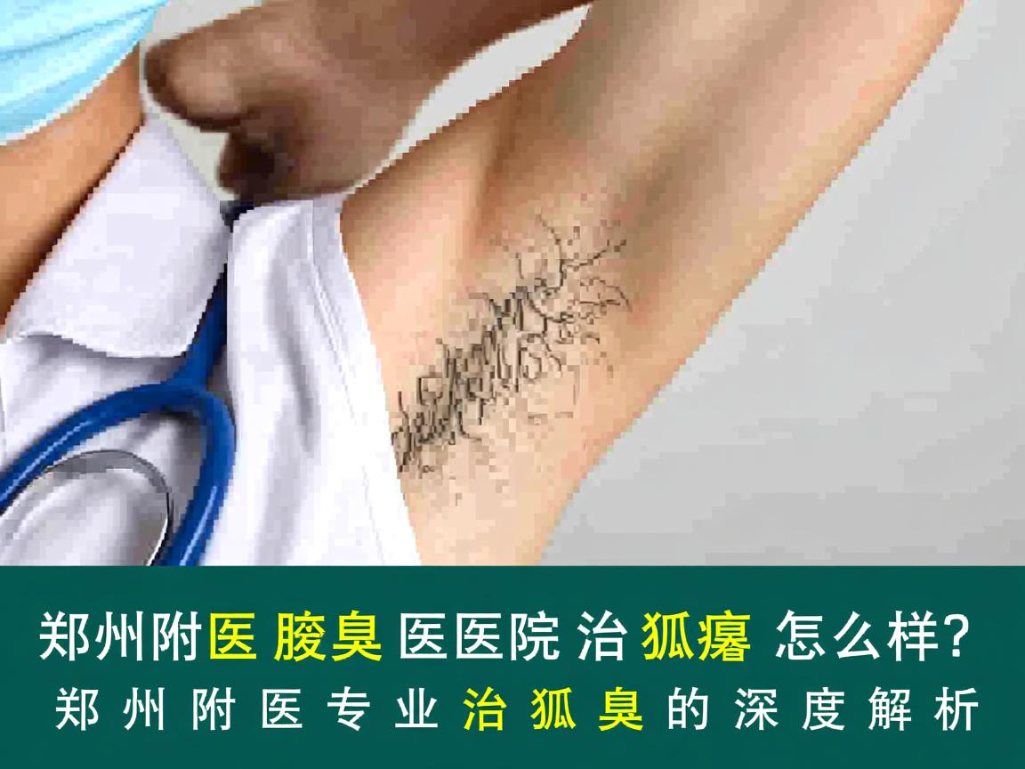 郑州附医腋臭医院治狐臭怎么样？郑州附医专业治狐臭的深度解析
